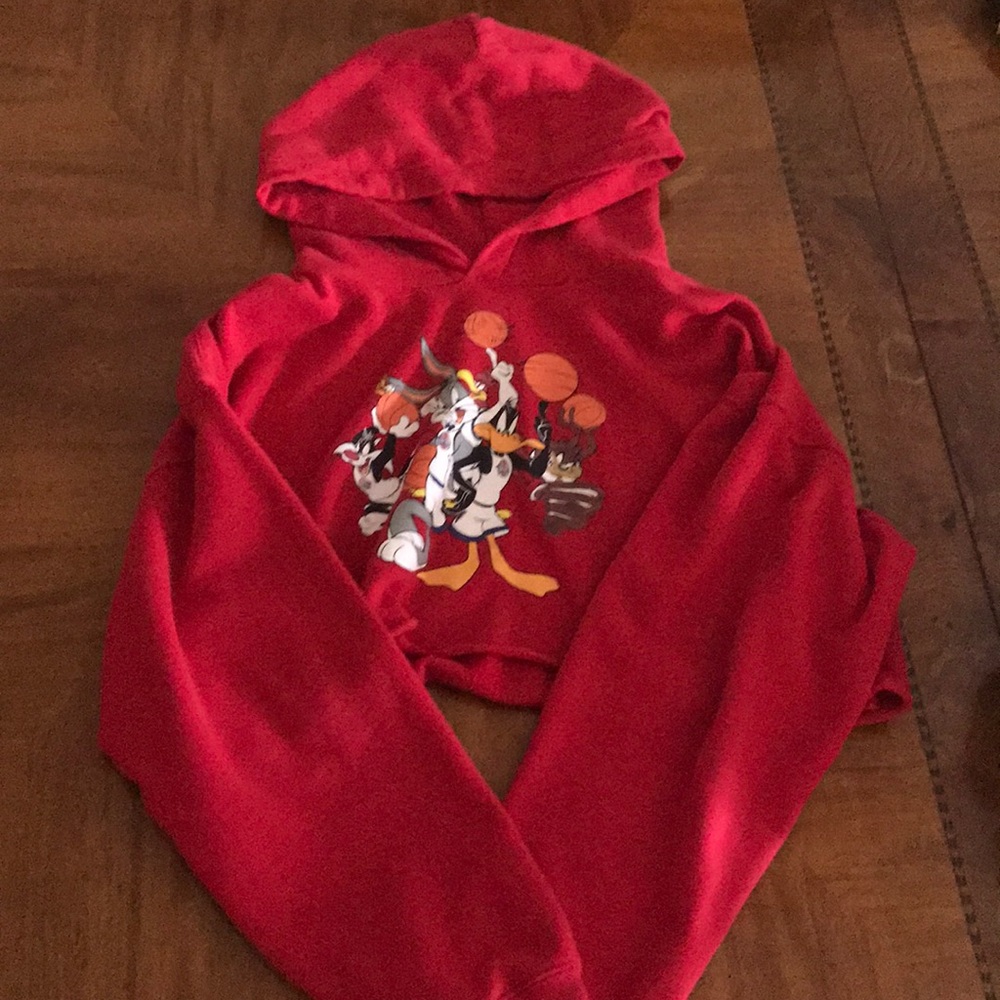 Crop top hoodie